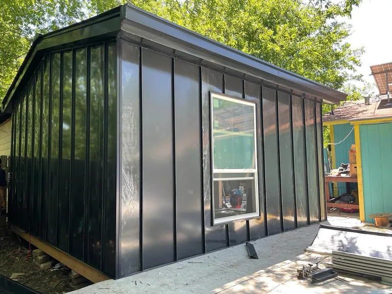 Black standing seam metal wall panels for Metal Roof Installation in Grand Junction