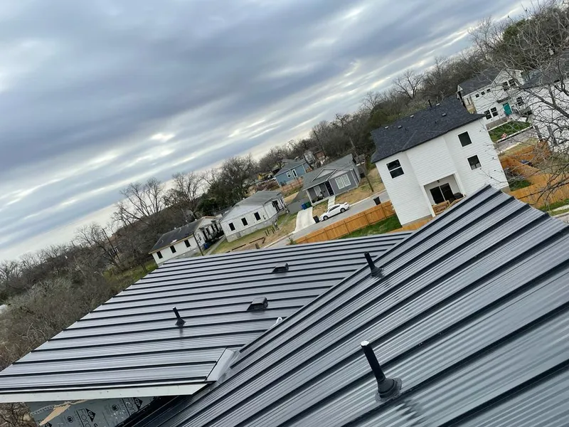 Standing seam metal roof panels with vents for Skylight Repair in Grand Junction